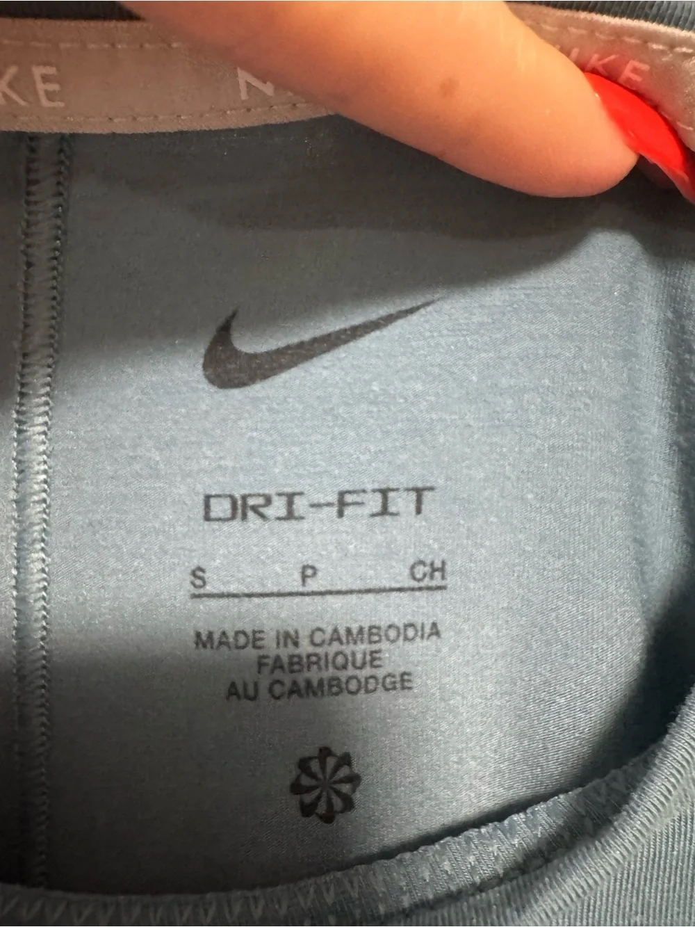 Nike Dark Teal Blue Sleeveless Performance Dri-Fit Tank